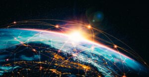 Connessioni che si intrecciano nel globo